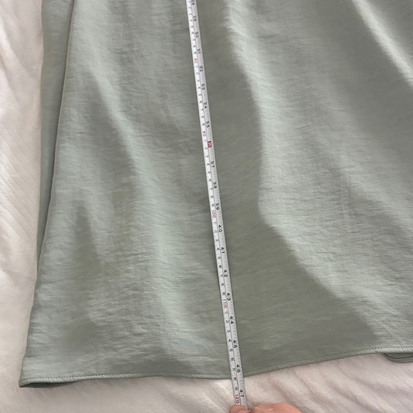 Zara Sage Green Button-Down Maxi Dress - Picture 4 of 4